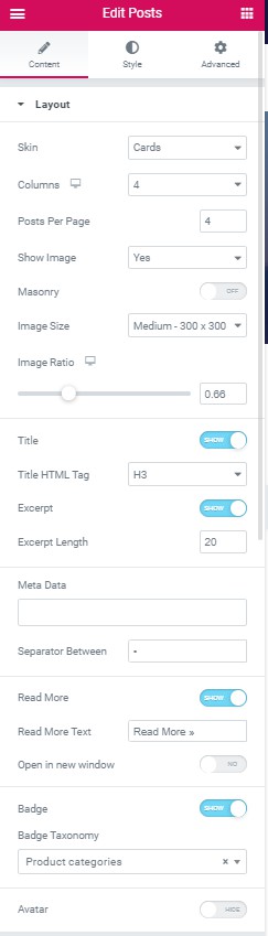 elementor编辑product-archive教程-2