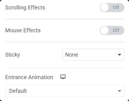 Elementor教學：Advanced高級設置詳解
