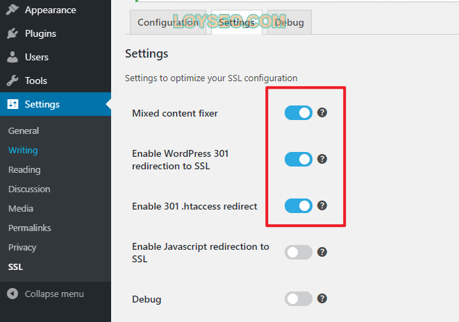 really simple ssl