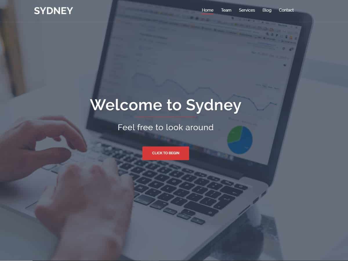 sydney theme for elementor