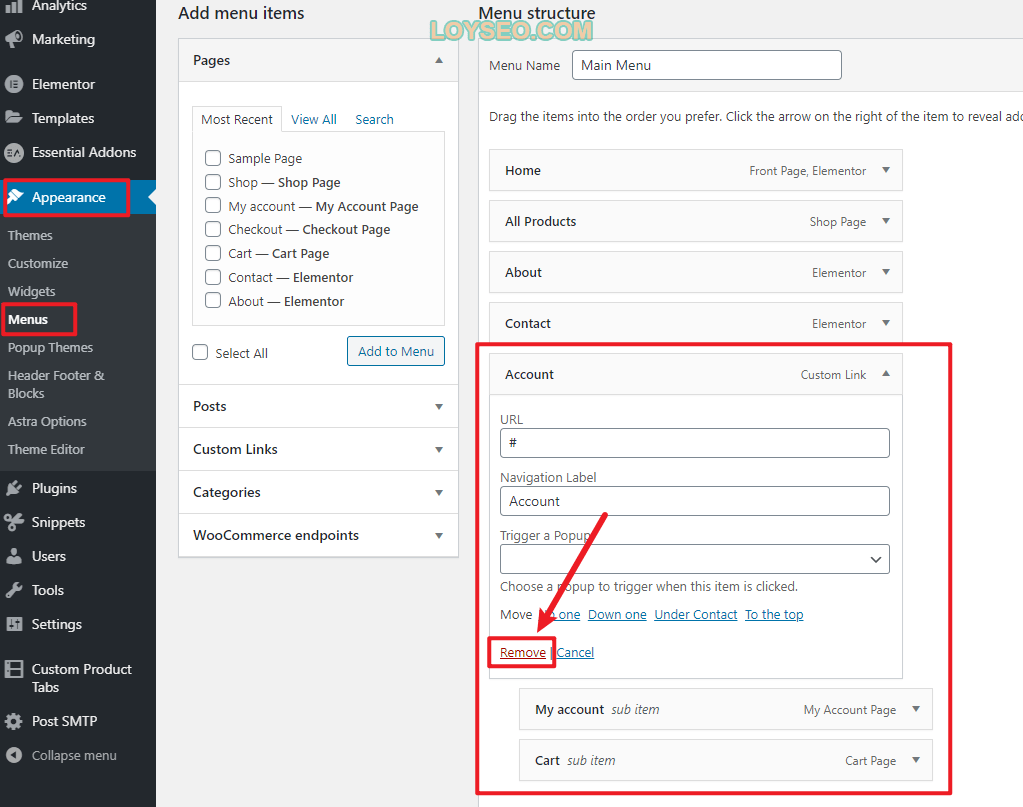 astra tutorial