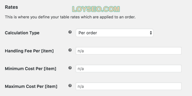 如何配置运费费率表Table Rate Shipping