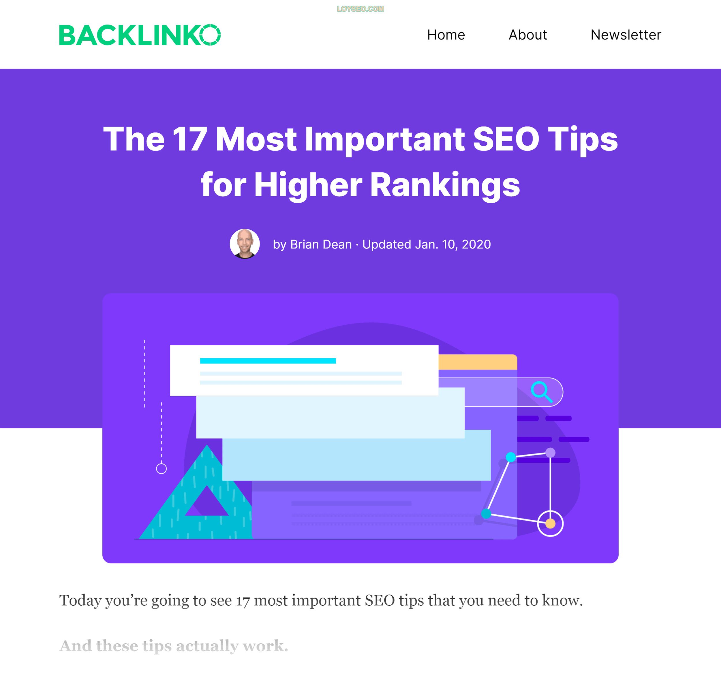 Backlinko – Actionable SEO Tips Post Backlinko – Actionable SEO Tips Post