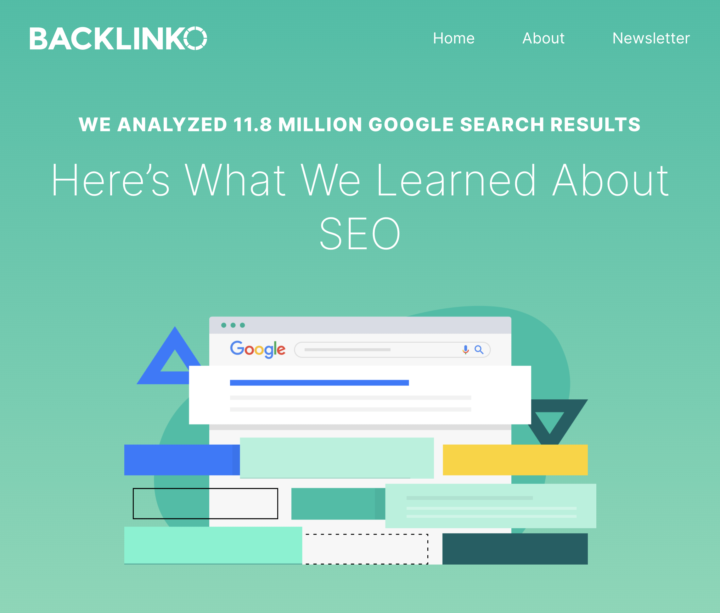 Backlinko – Search engine ranking post