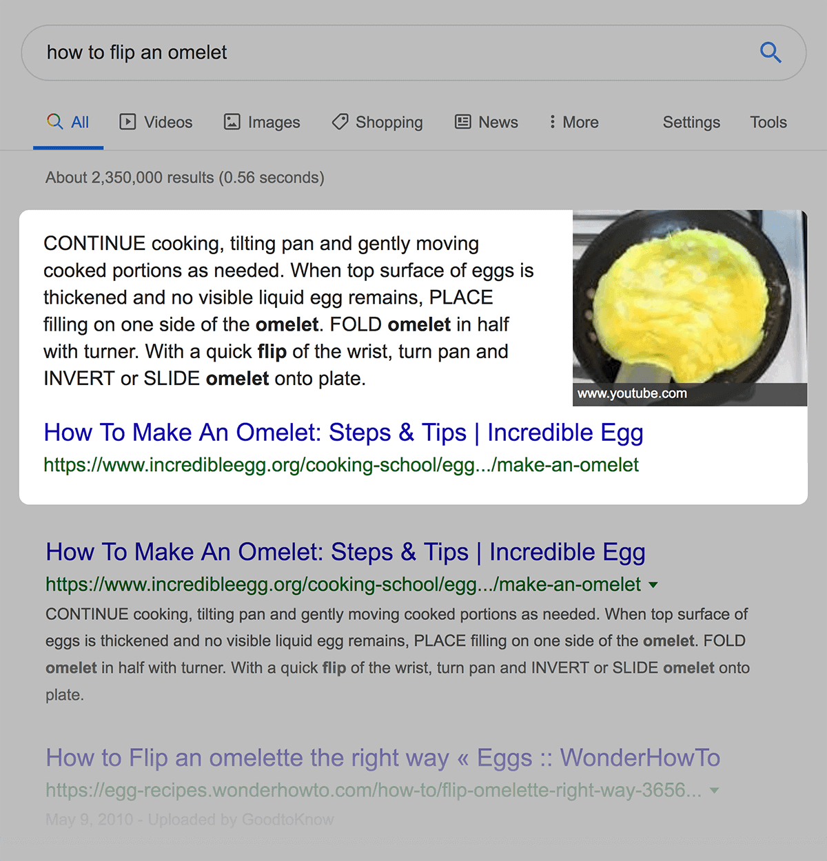 featured snippet pushes organic results down - 什么是SERP? featured snippet pushes organic results down
