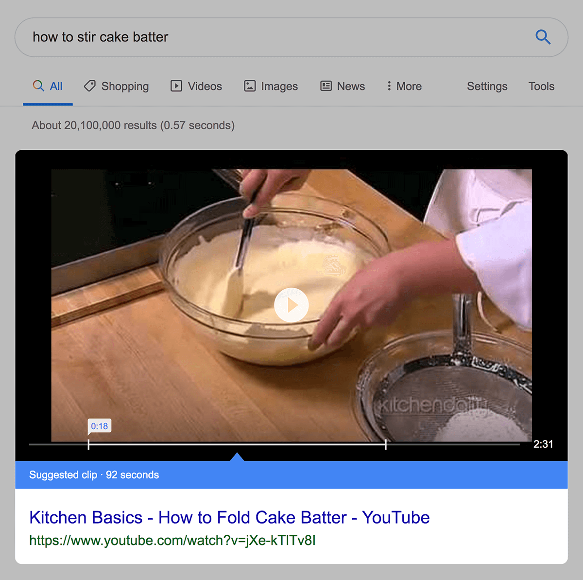 featured snippet with video - 什么是SERP? featured snippet with video