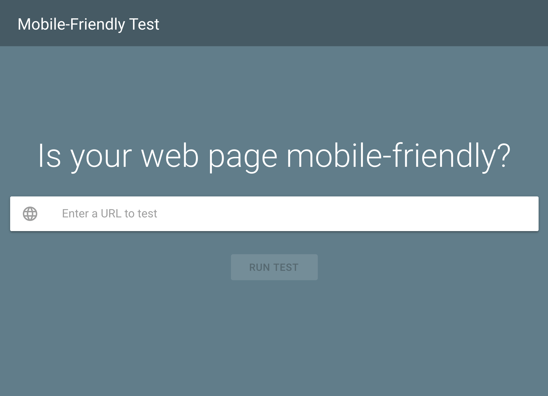 mobile friendly test 1 - 搜索引擎排名因素 Mobile-Friendly Test