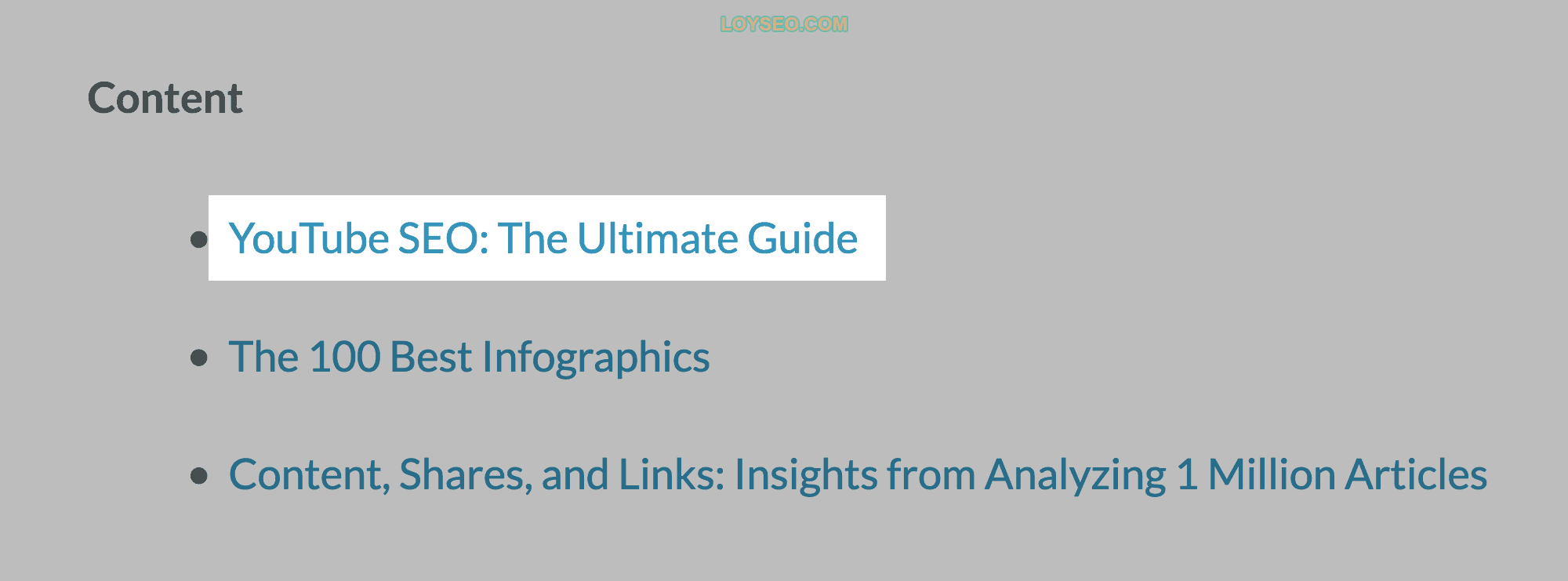 Moz – YouTube SEO link Moz – YouTube SEO link