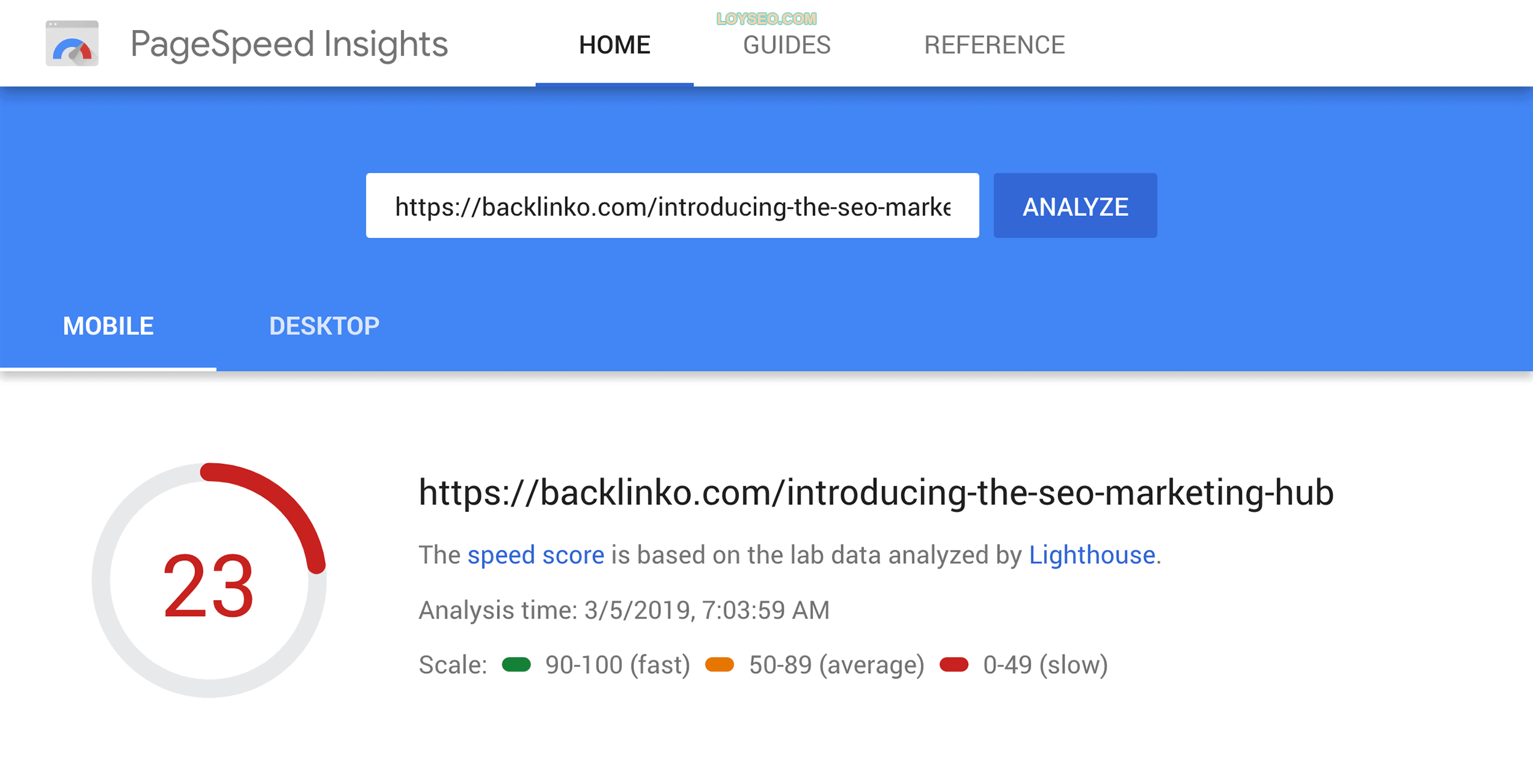 PageSpeed Insights – Results PageSpeed Insights – Results