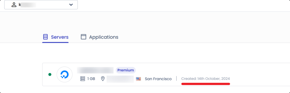 1g premium 2 - Cloudways主機教學(含3個月7折優惠碼、贈架設網站教學或主題外掛) 1g premium 2