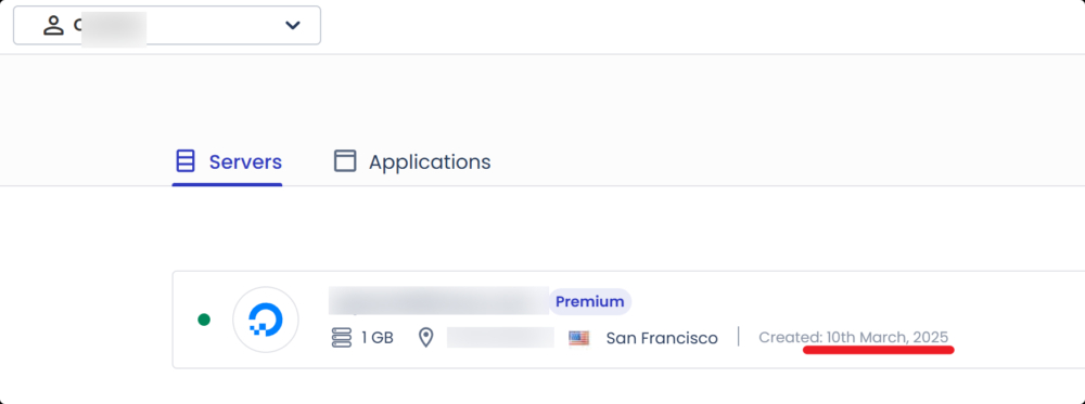 1g premium 3 - Cloudways主機教學(含3個月7折優惠碼、贈架設網站教學或主題外掛) 1g premium 3