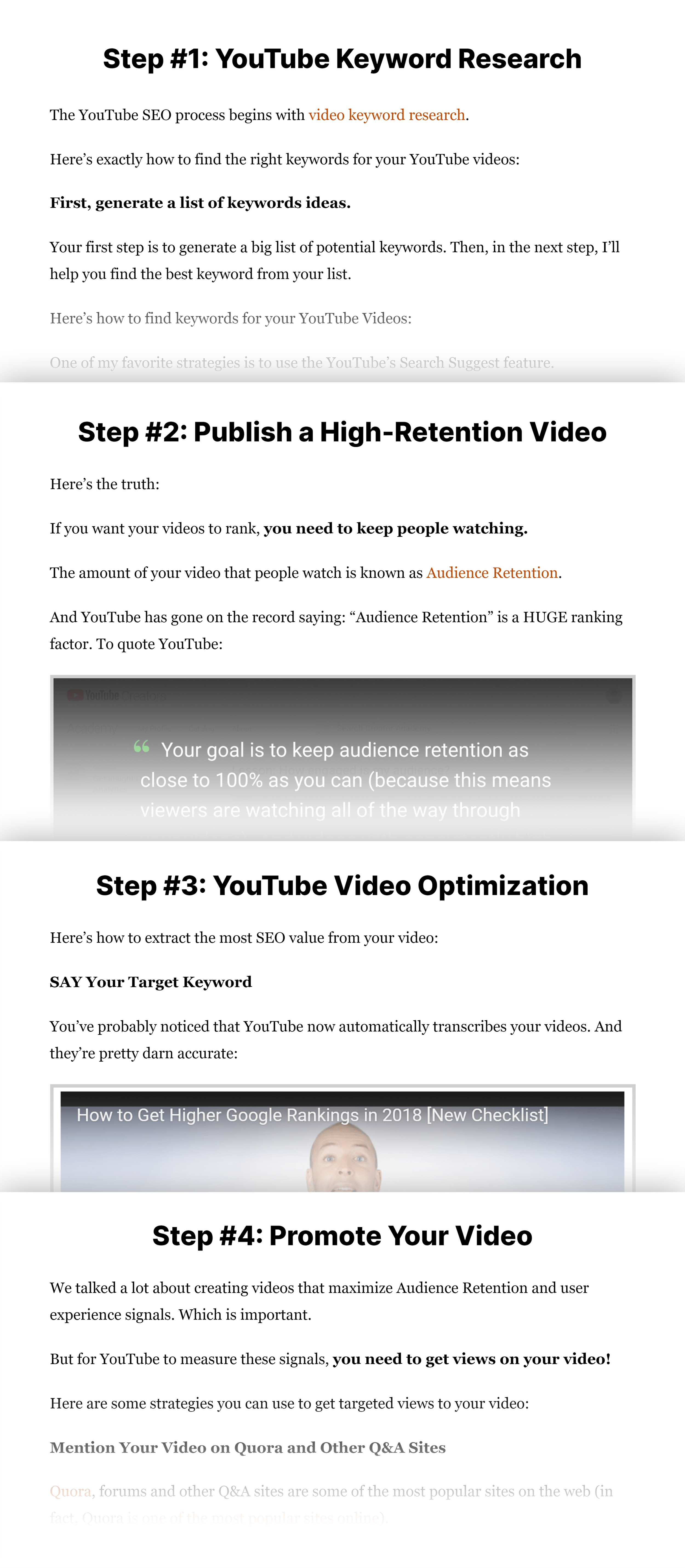 How To Rank YouTube Videos Steps