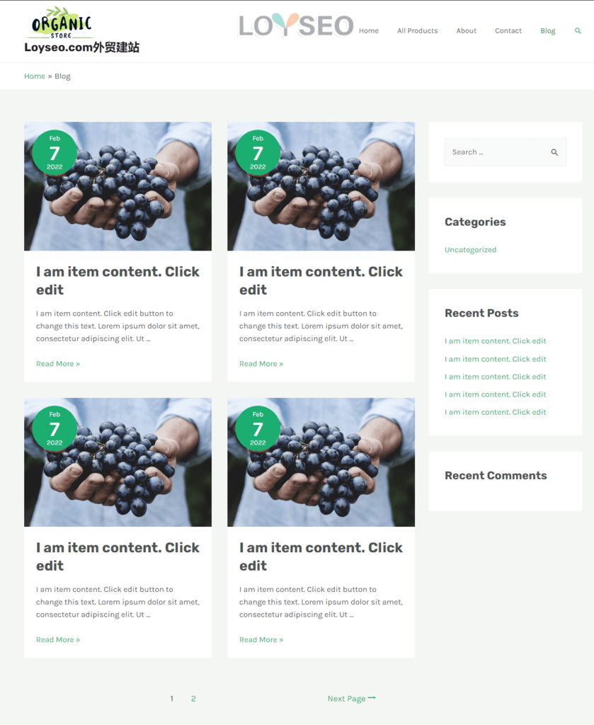 astra pro blog page - Astra主题教程:如何制作B2B外贸独立站 B2B外贸独立站:如何用Astra主题制作