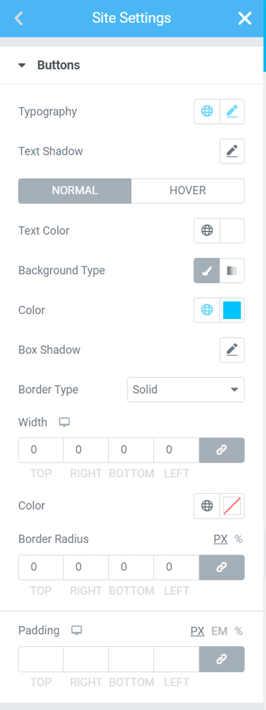 elementor button setting - Elementor的全局樣式與設置 Elementor的全局樣式與設置
