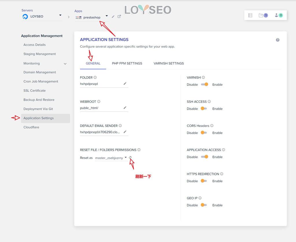 cloudways ftp permission