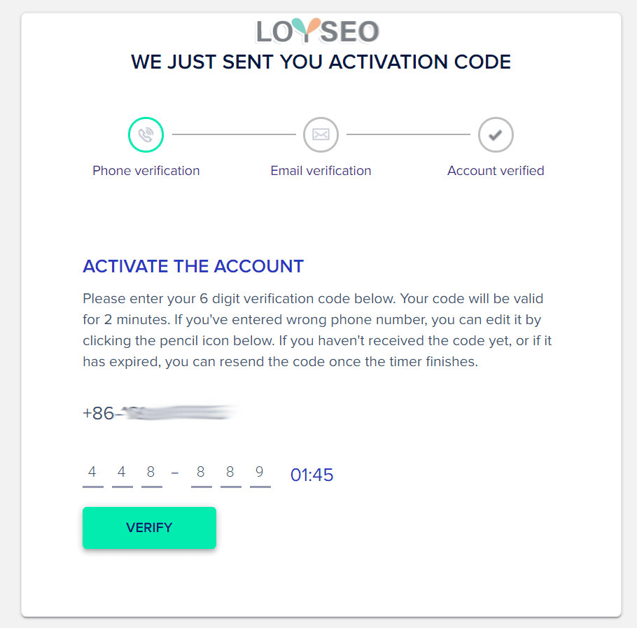 register cloudways account phone 5 - Cloudways主机教程(含3个月7折优惠码、赠建站教程或主题插件) register cloudways account phone 5