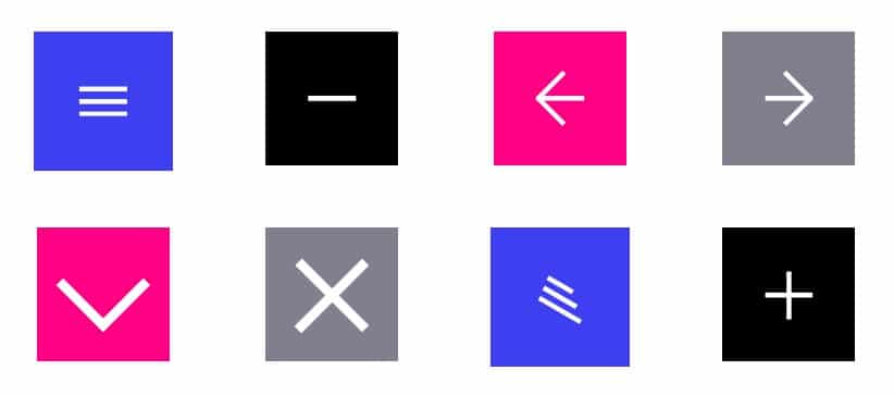 动画汉堡包图标 Animated Hamburger Icon