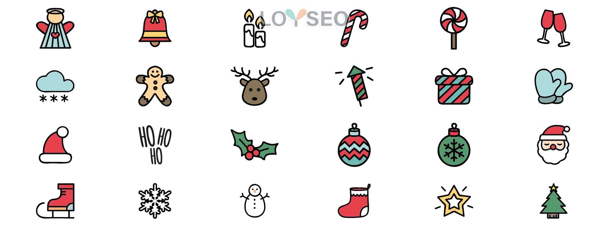 圣诞节图标 Christmas Icons