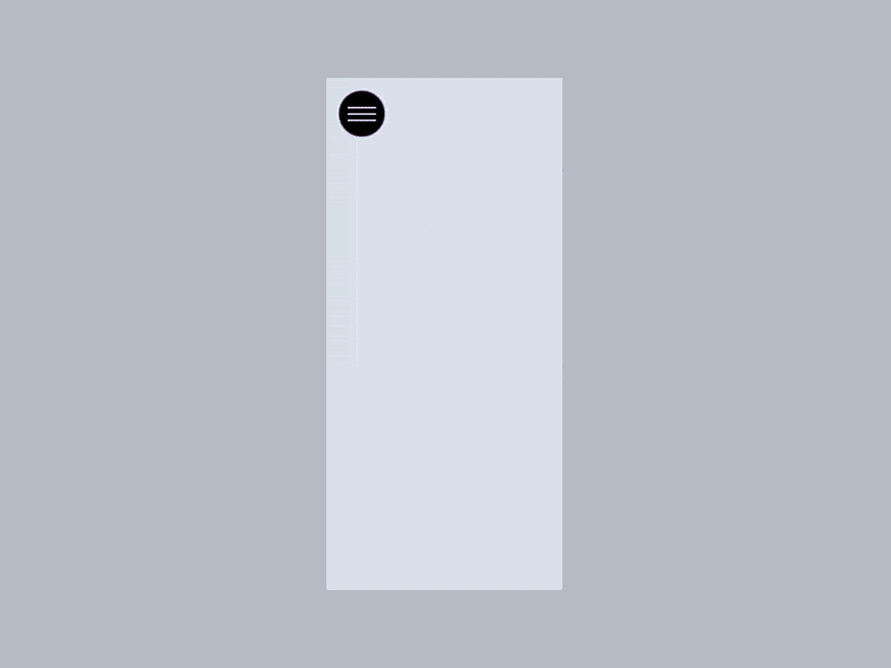全屏菜单 Fullscreen Menu