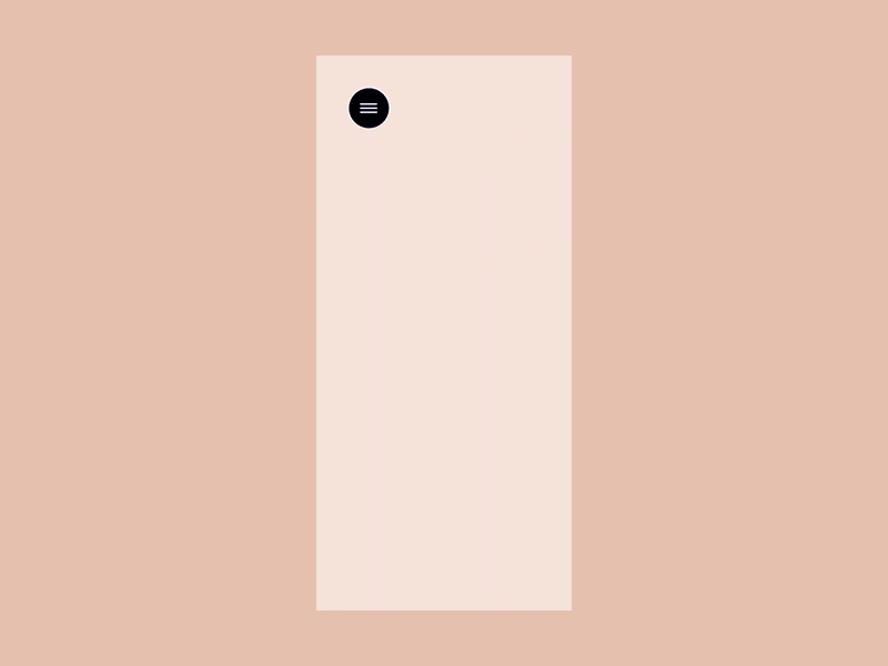 液体全屏菜单 Liquid Fullscreen Menu